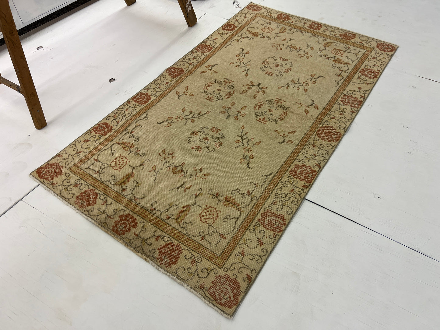 Vintage Turkish Floral 4x7