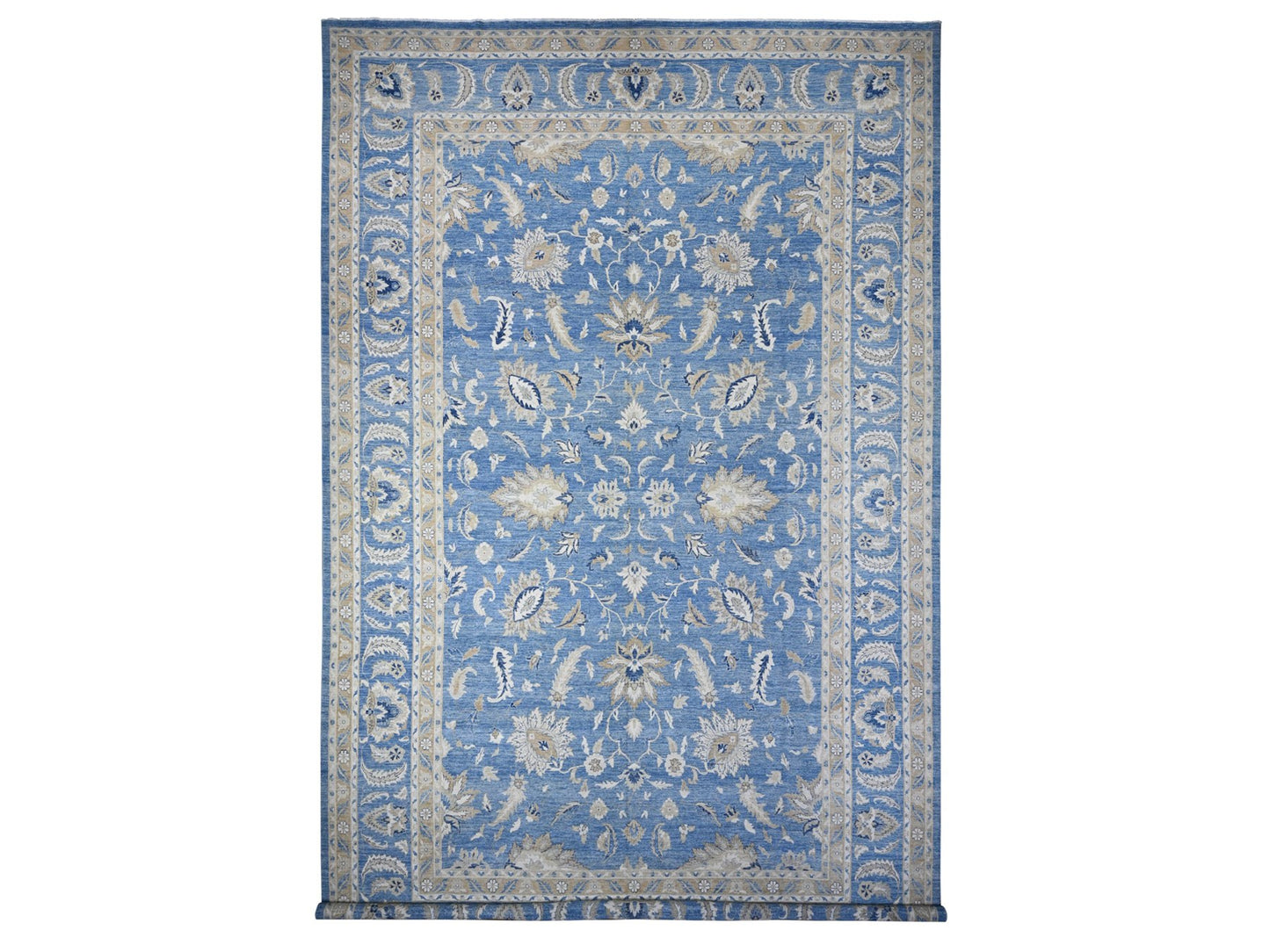 XL Oushak Blue Jean 13x21