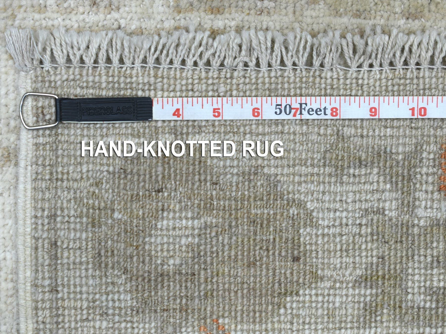 Oushak Soft Ivory Runner 2x14