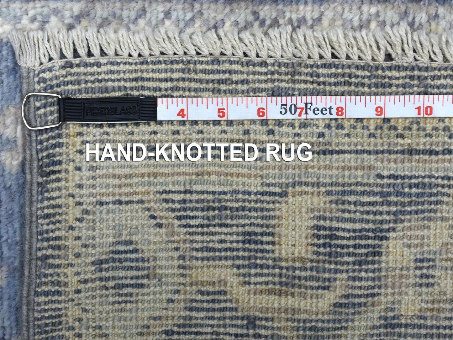 Oushak Soft Silver Runner 2x12