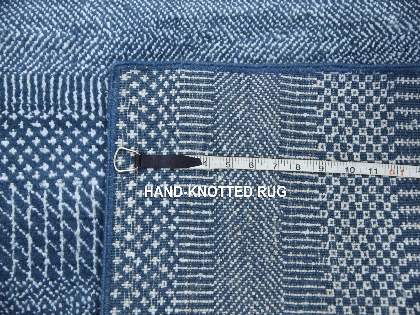 Grass Contemporary Blue Runner 2x11