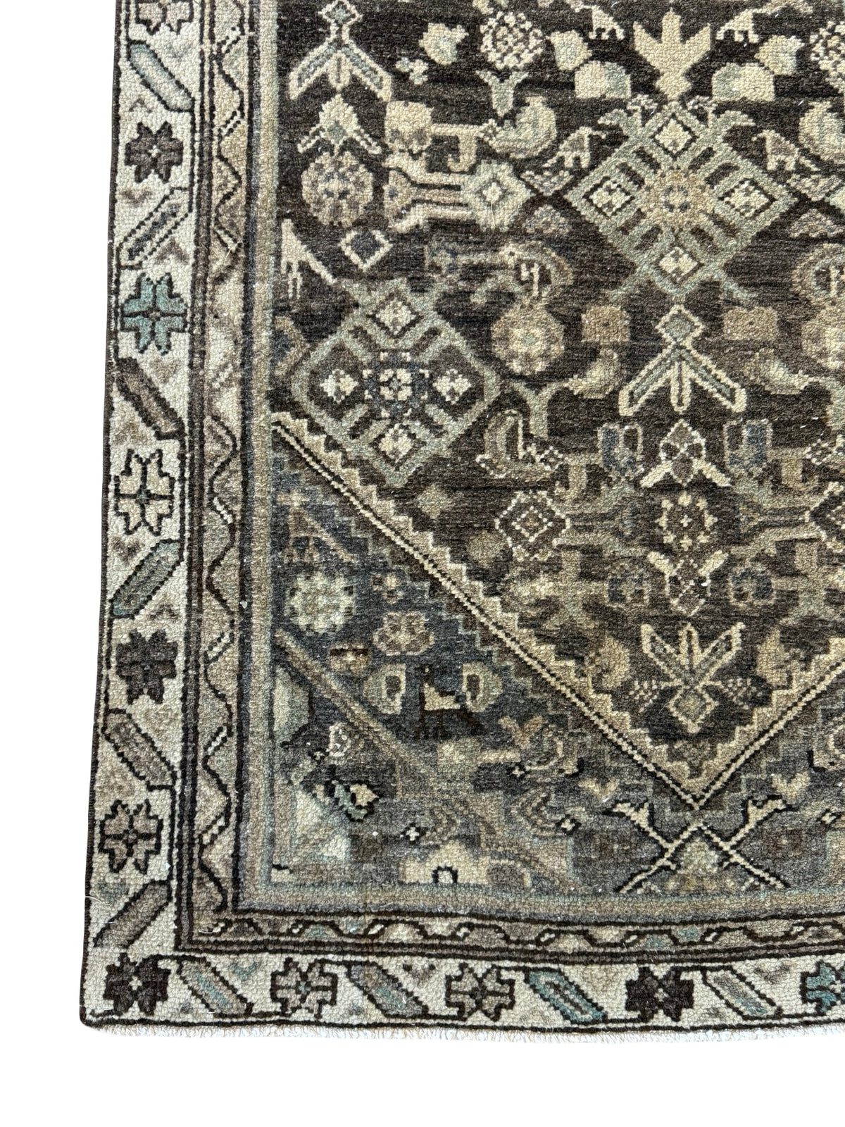Semi Antique Persian Malayer 13’ Runner