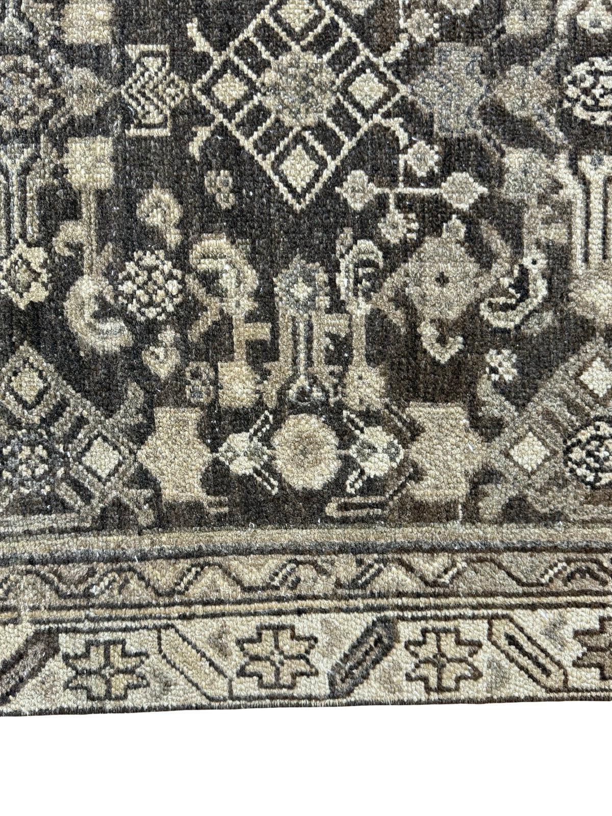 Semi Antique Persian Malayer 13’ Runner