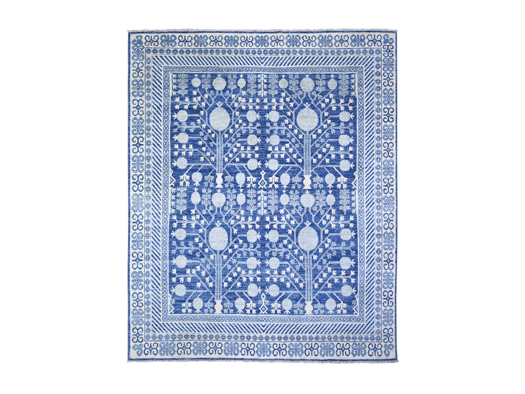 Boeing Blue Khotan 8'x10' – Brimfield Rugs