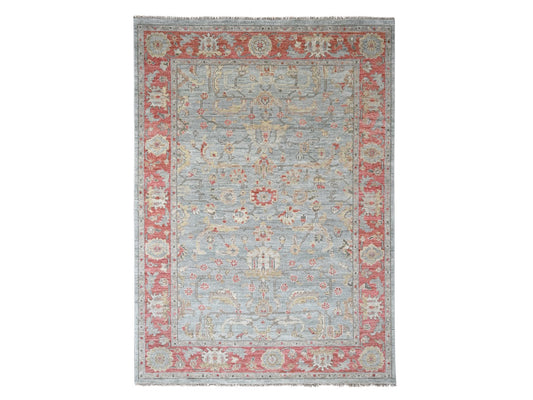 Green/Red Oushak 9'x12'