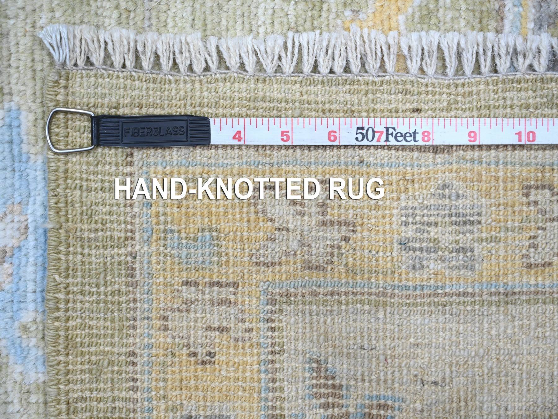 Artichoke Green Oushak 9'x12' – Brimfield Rugs