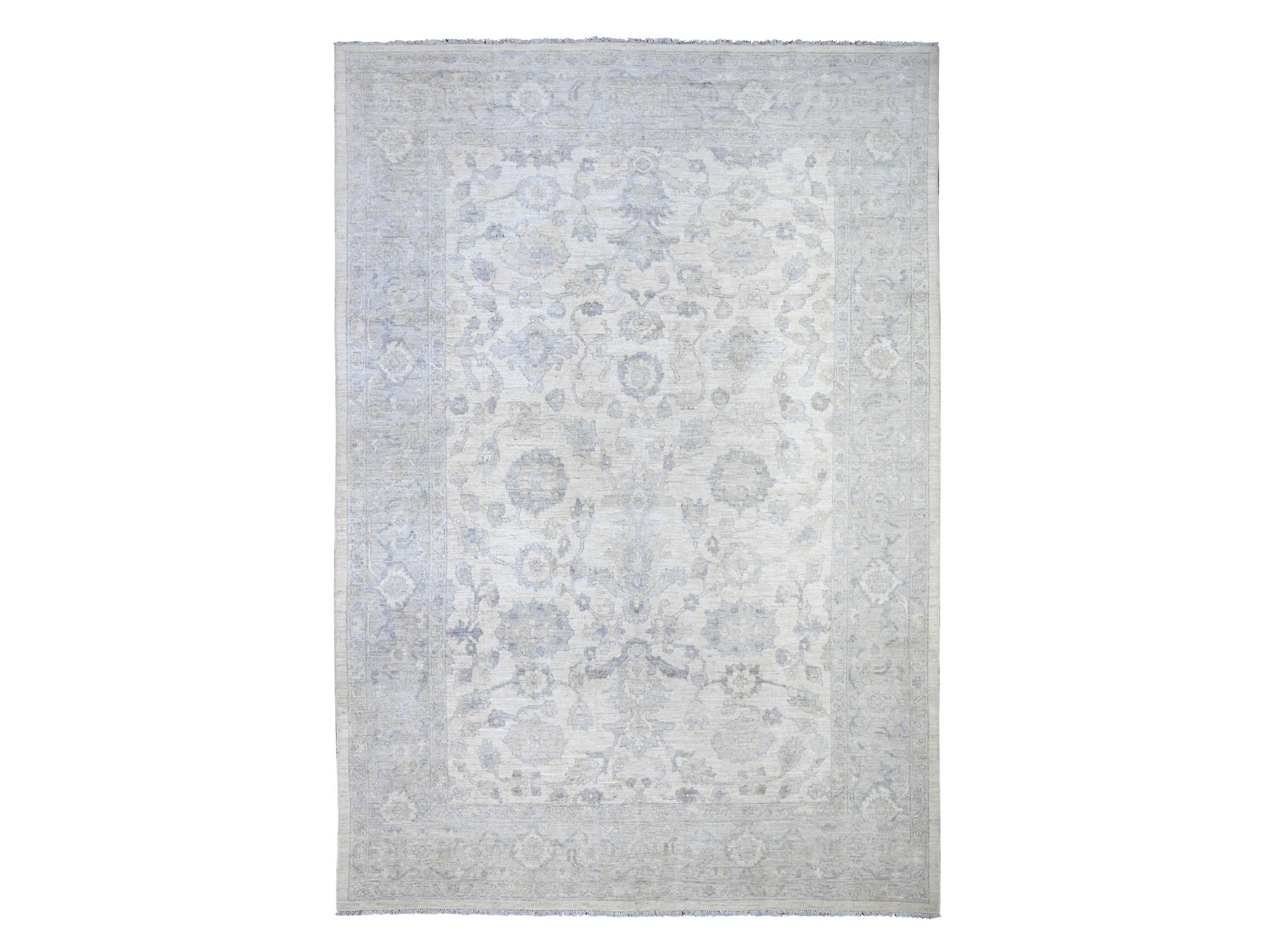 White Wash Peshawar 10x14 – Brimfield Rugs