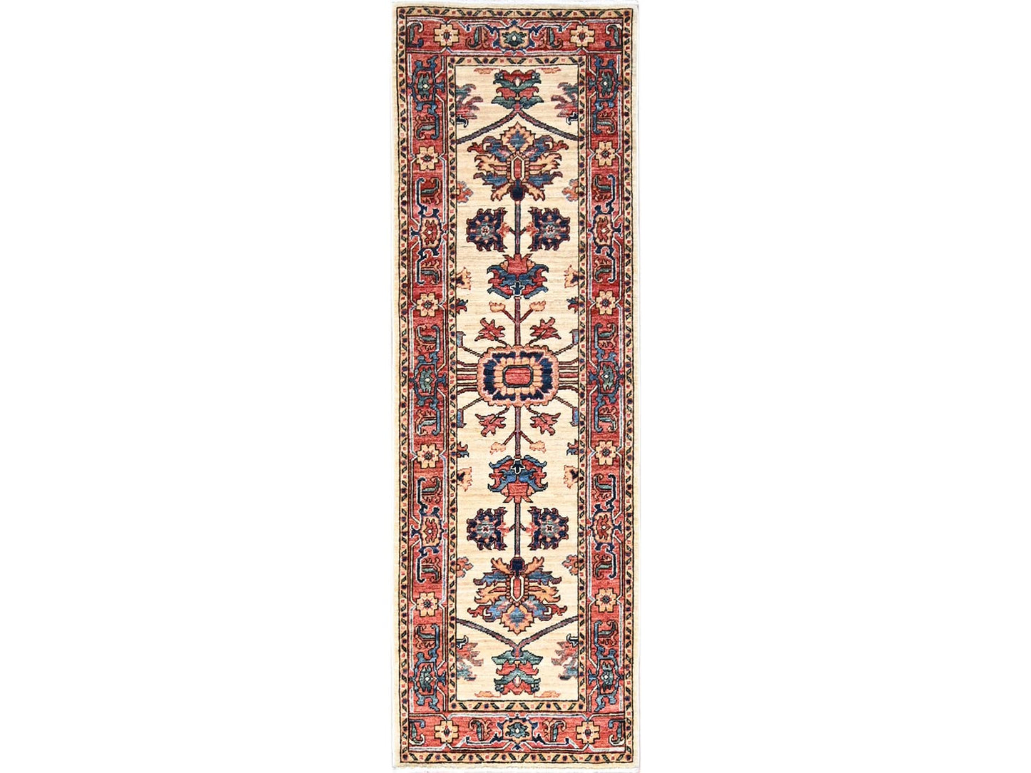 Heriz Design Runner 2'x6'