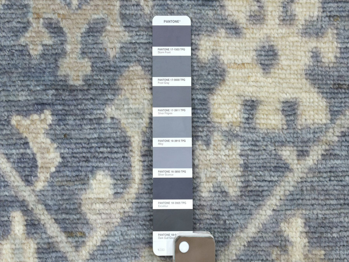Oushak Soft Silver Runner 2x12
