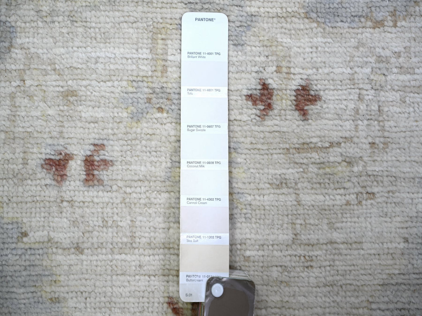 Oushak Neutral Wide Runner 4x10