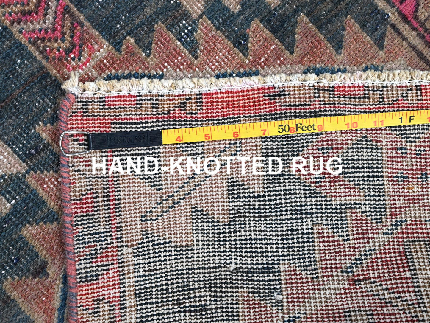 Vintage Persian Fuscia Runner 2x9